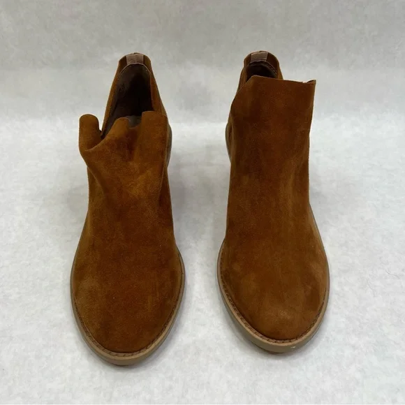 ANTHROPOLOGIE/ KELSI DAGGER Brooklyn Kenmare Booties - Brown - Sz 7 - Picture 6 of 13
